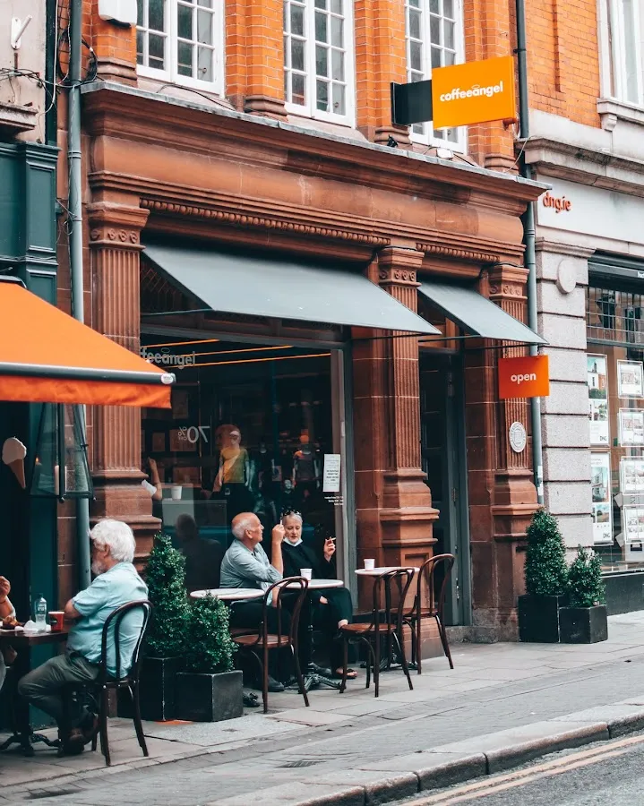 BookNoFees : Café – Coffee Angel – Dublin – L'Ange du café, photo n° 1
