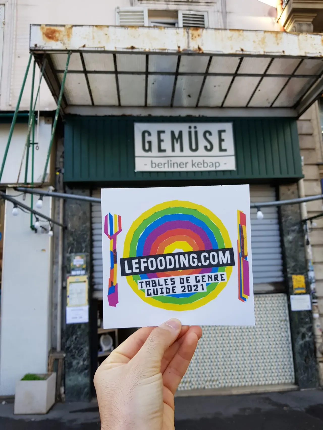BookNoFees : Snack – Gemüse – Berliner Kebap – Paris – Légumes – Kebab berlinois, photo n° 1