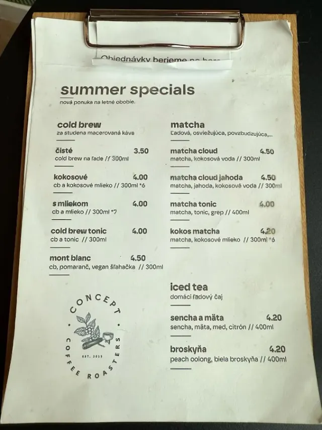 BookNoFees : Café – Concept Coffee Bratislava – Bratislava – Concept Coffee Bratislava, photo n° 2
