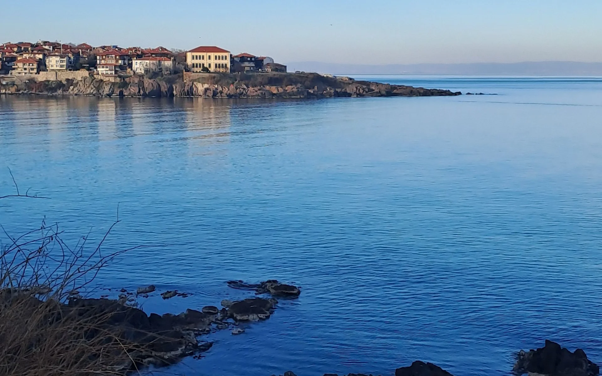 Côte de Sozopol au bord de la mer Noire